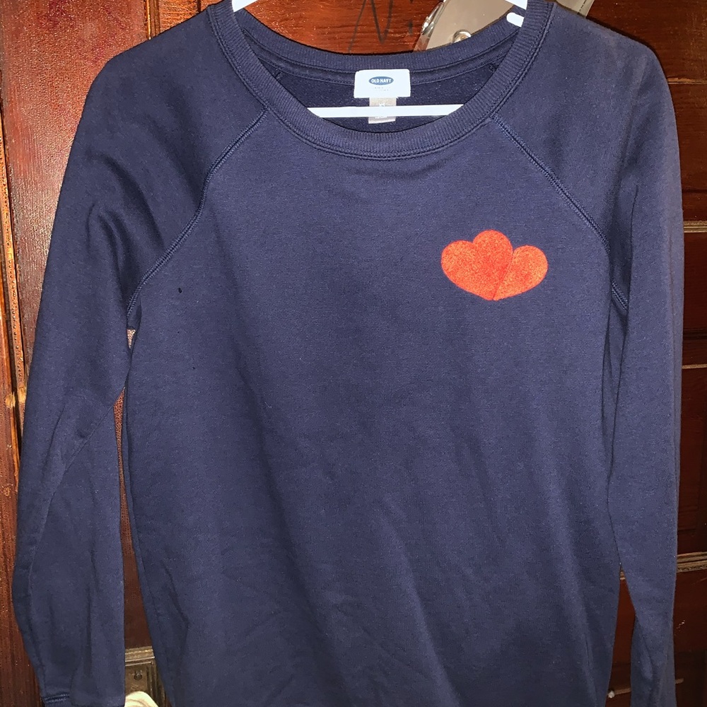 Navy sweater